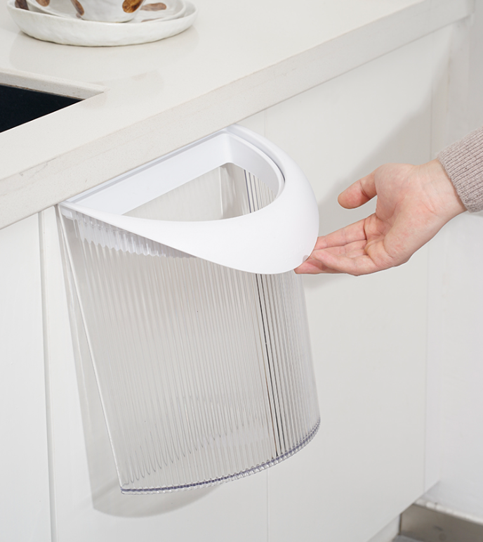 Wall-Mounted Multifunctional Kitchen Trash Can