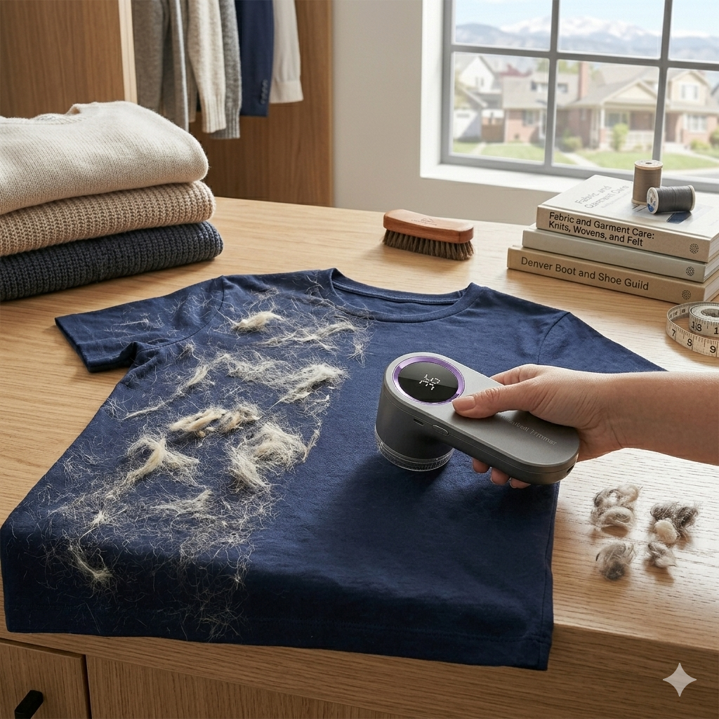 LED Digital Lint Remover for Clothing