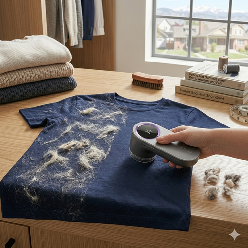 LED Digital Lint Remover for Clothing