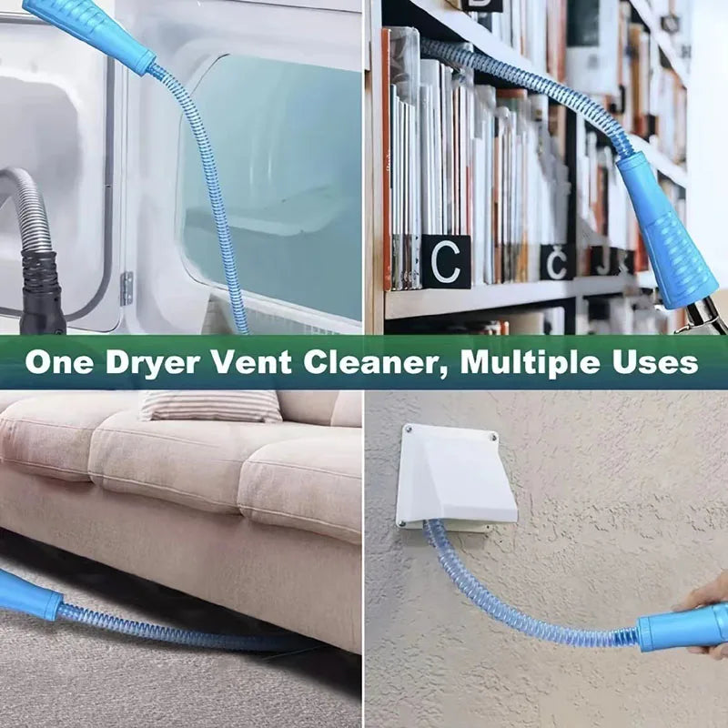 Dryer Vent Cleaner Kit - Vacuum Attachment